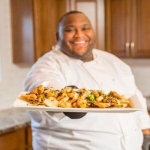 Chef William providing nutrition during detox