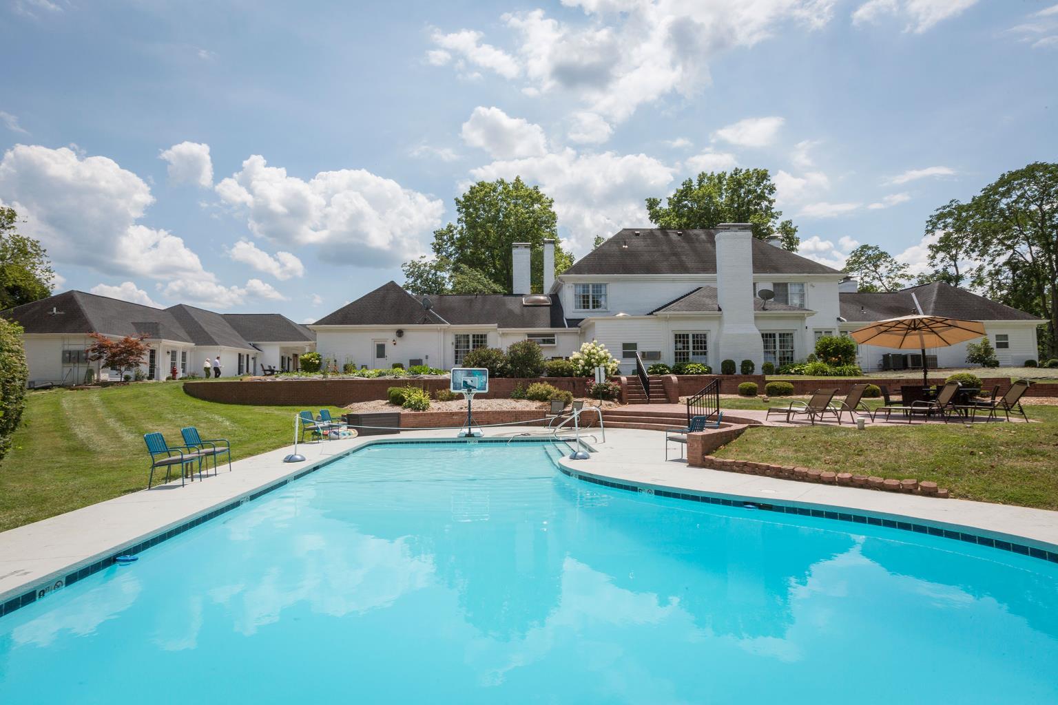 Private pool at The Ridge